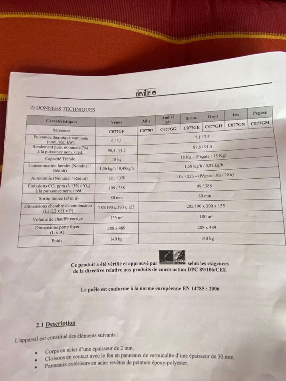Po&ecirc;le &agrave; pelets Electroménager