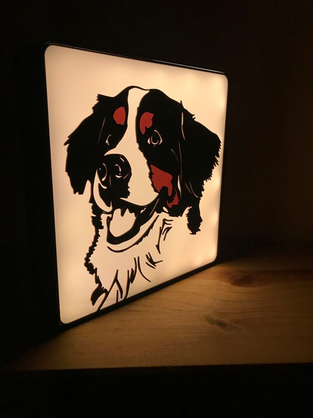 Lampe BOUVIER BERNOIS &eacute;clairage leds &agrave; piles Décoration
