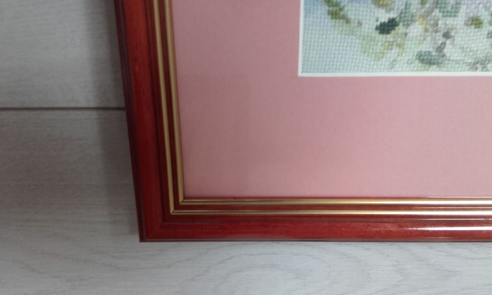 Tableau au point de croix Décoration