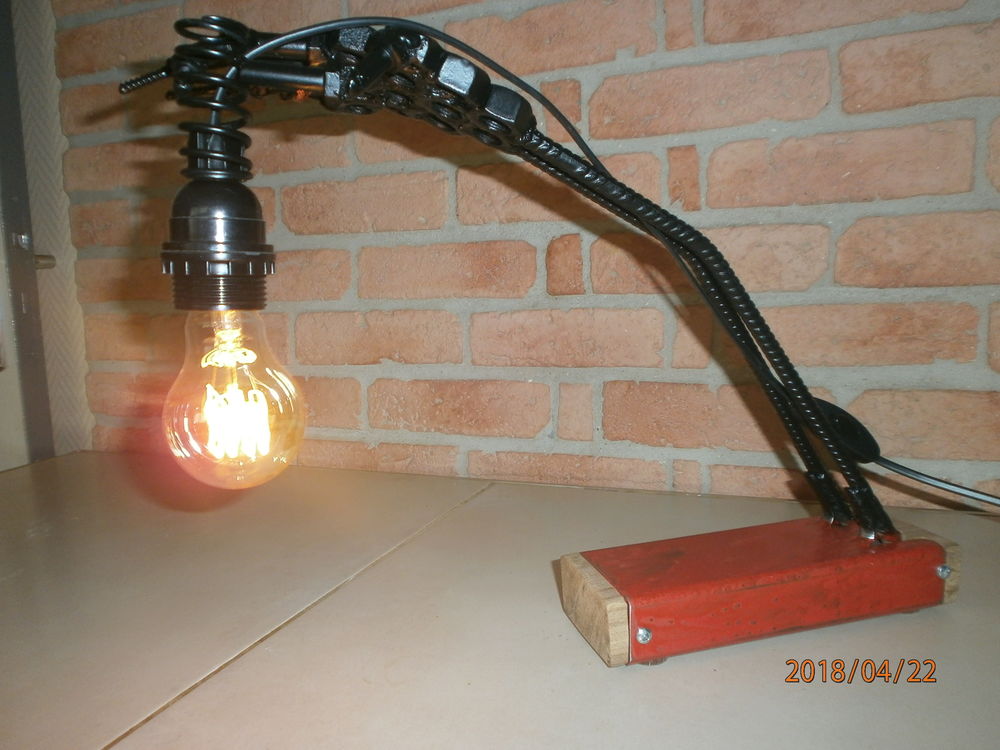 Lampe squelette Décoration