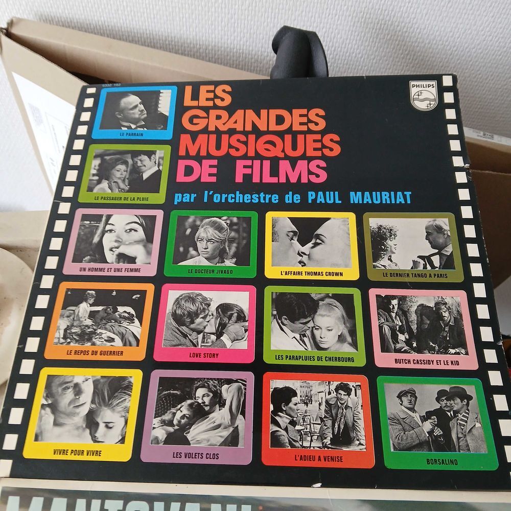 33 tours musiques de film CD et vinyles