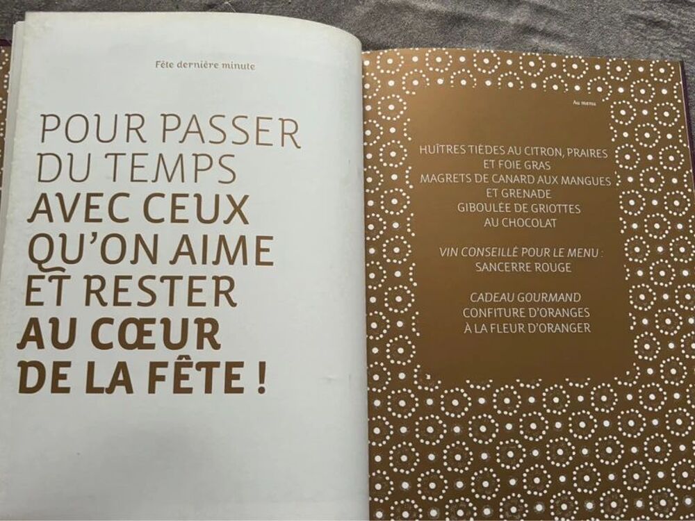 Livre F&ecirc;tes Plaisir Recettes, D&eacute;co &amp; Cadeaux gourmands Livres et BD