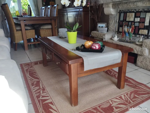 Table basse salon en  bois massif. 50 Guissny (29)