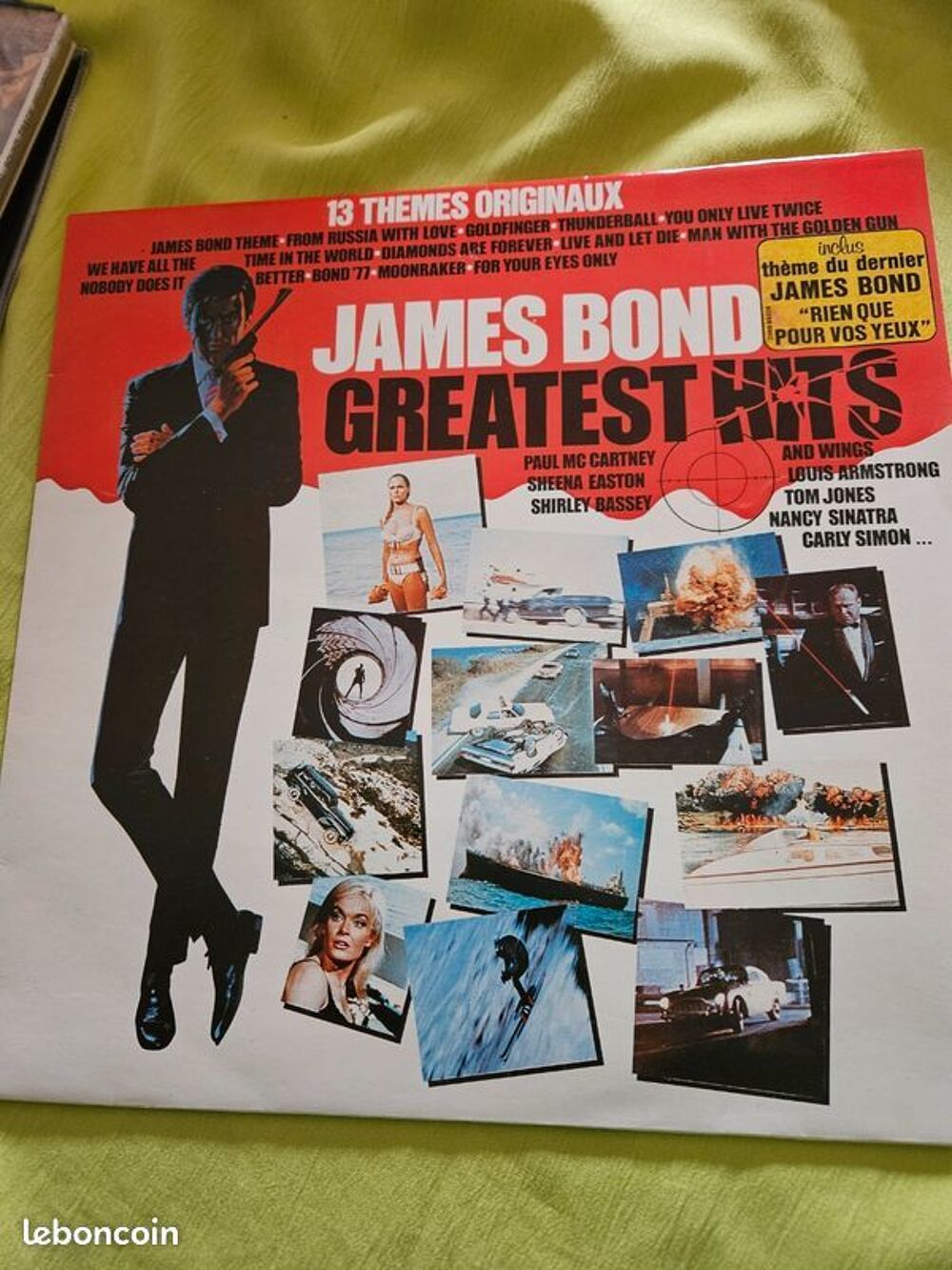 Vinyle jamesbond greatest hits 1982 2C06883238 CD et vinyles