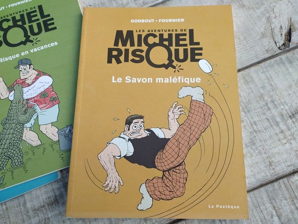 BD Bande Dessin&eacute;e Michel Risque Godbout-Fournier Livres et BD