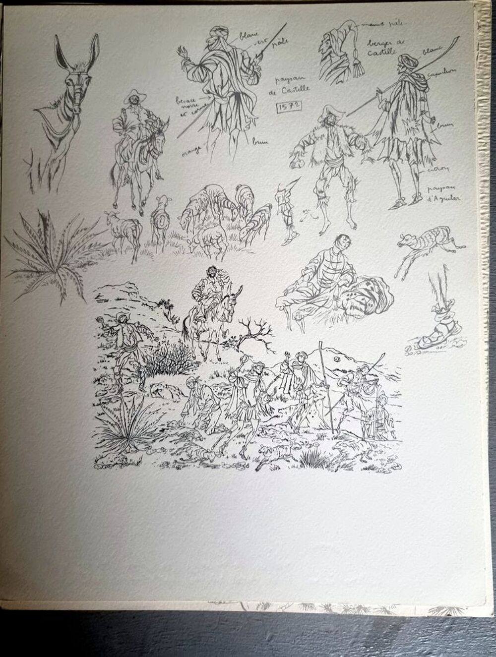 GRAVURES ORIGINALES Livres et BD