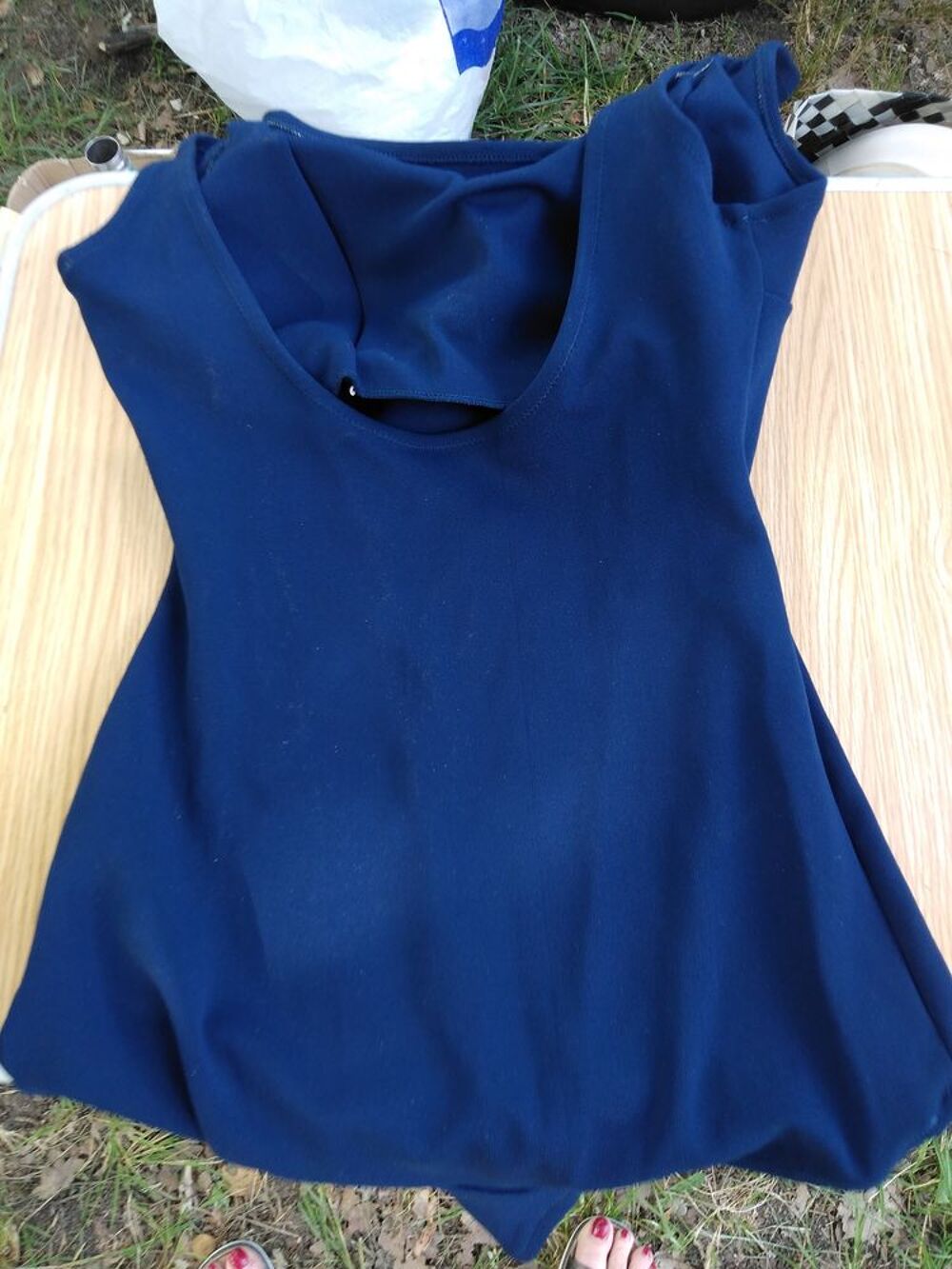 Maillot de bain bleu marine Vêtements