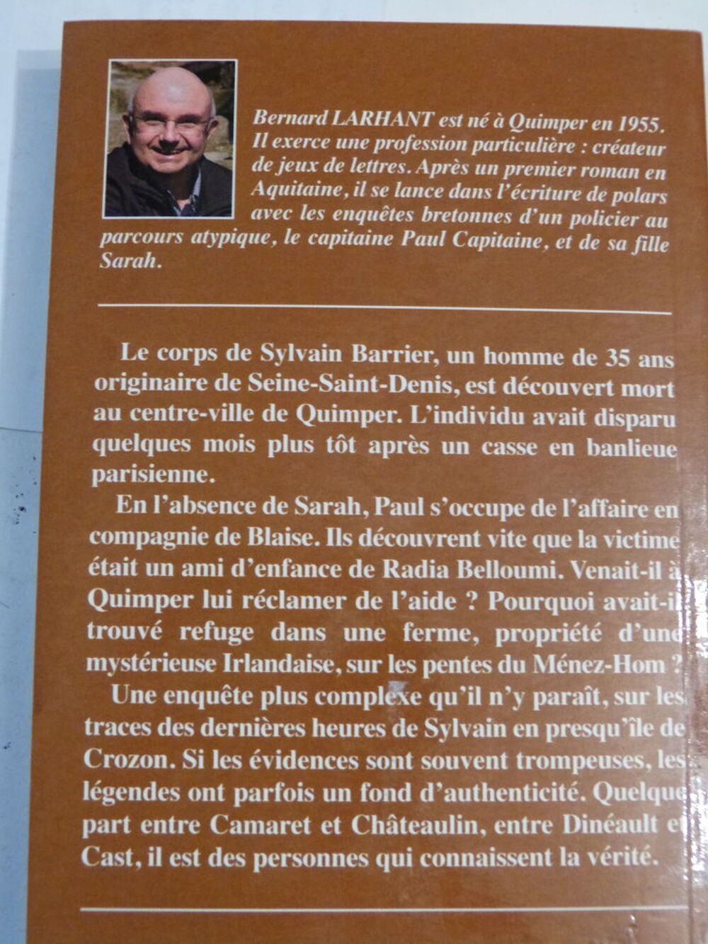 CHASSE A L' HOMME AU MENEZ HOM policier BARGAIN Livres et BD