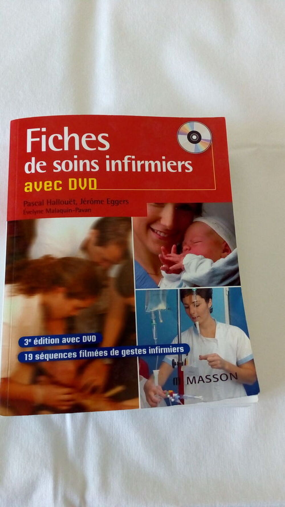 Fiches de soins infirmiers avec DVD Livres et BD