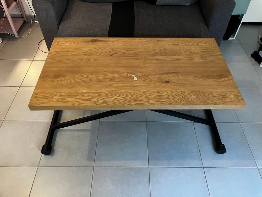 table basse relevable en bois Meubles