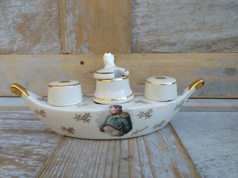 Service à Condiments Porcelaine Napoléon 1er Ajaccio Corse   22 Loches (37)