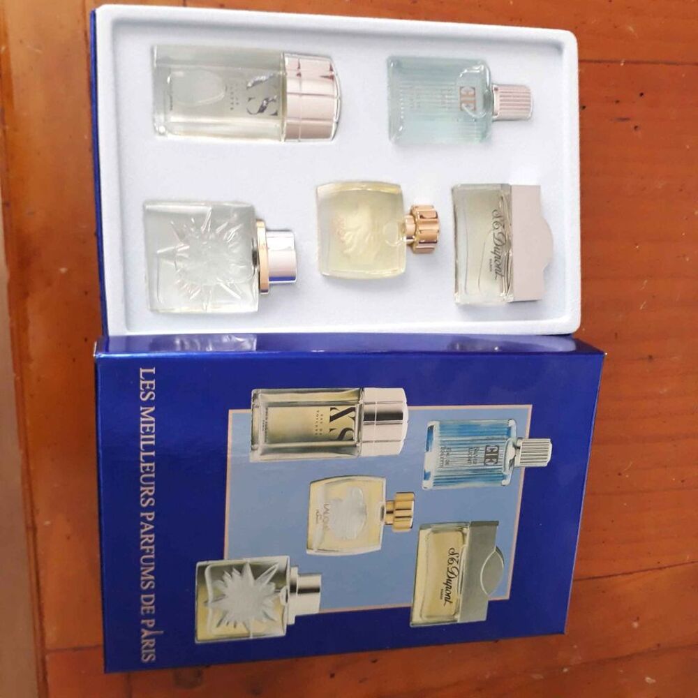 Minitaures parfum coffret Lalique Concorde Bijoux et montres