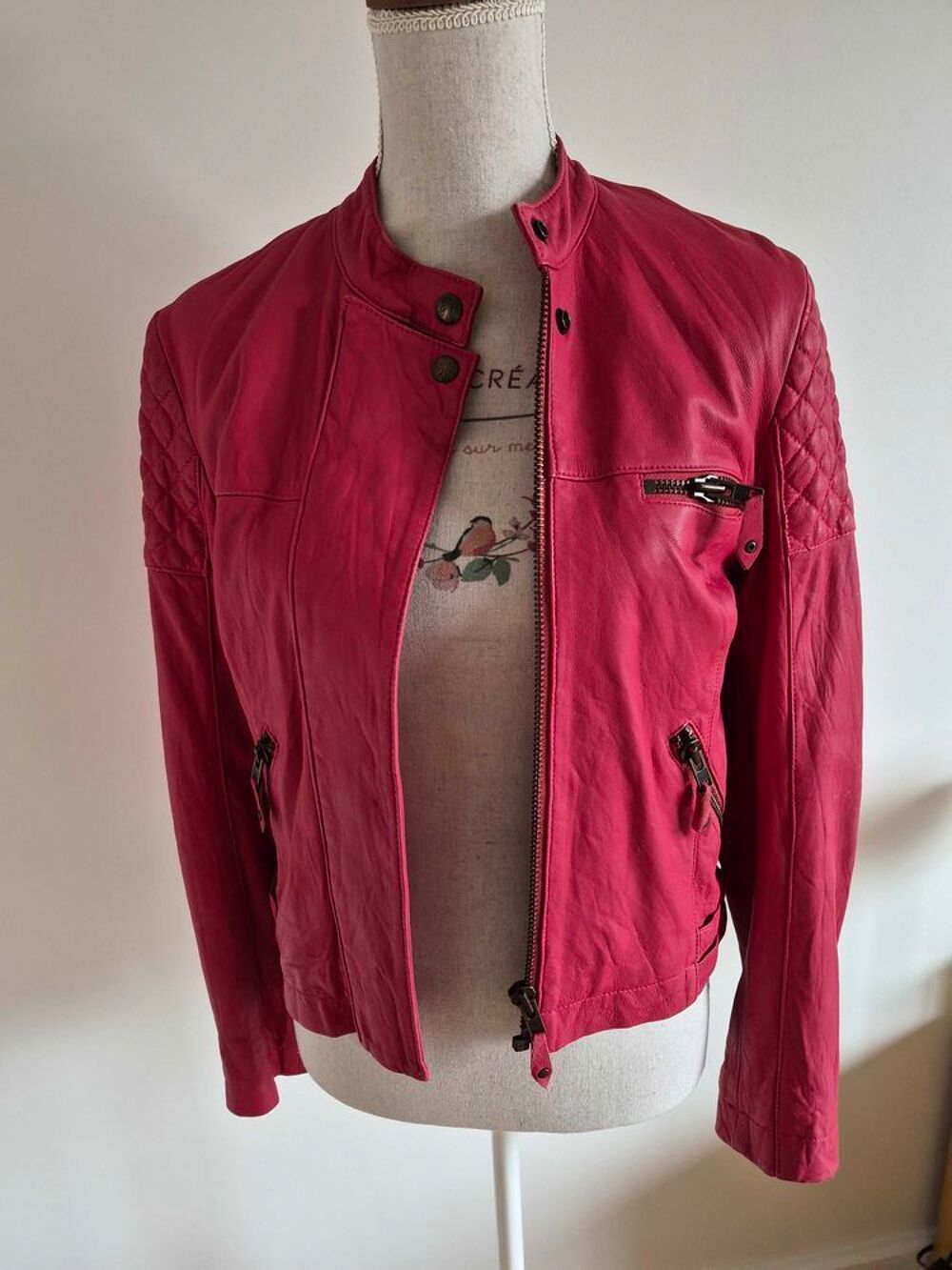 blouson cuir berenice 36 Vêtements