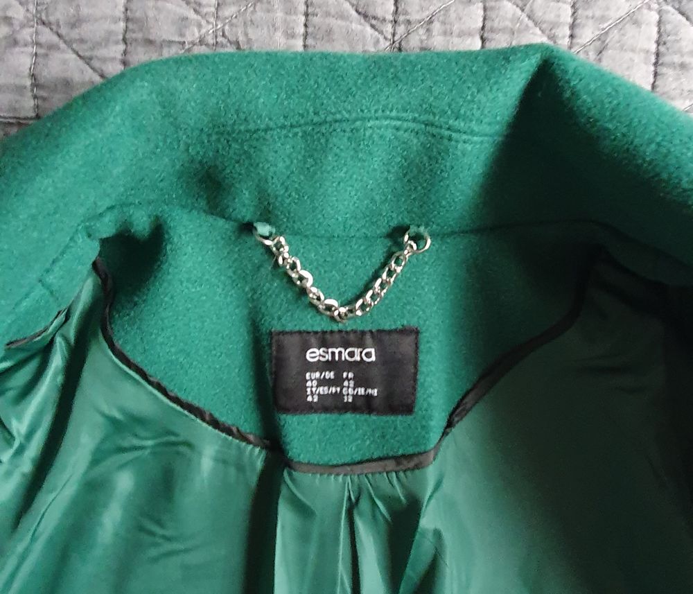Manteau vert Esmara Vêtements