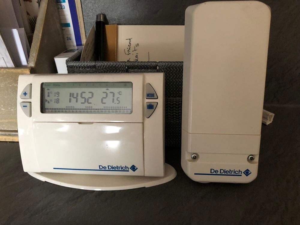 thermostat sans fil radio pour chaudi&egrave;re fioul ou gaz Bricolage