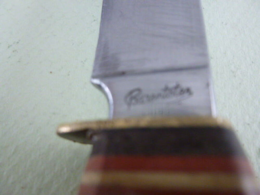 Ancien couteau de chasse 
