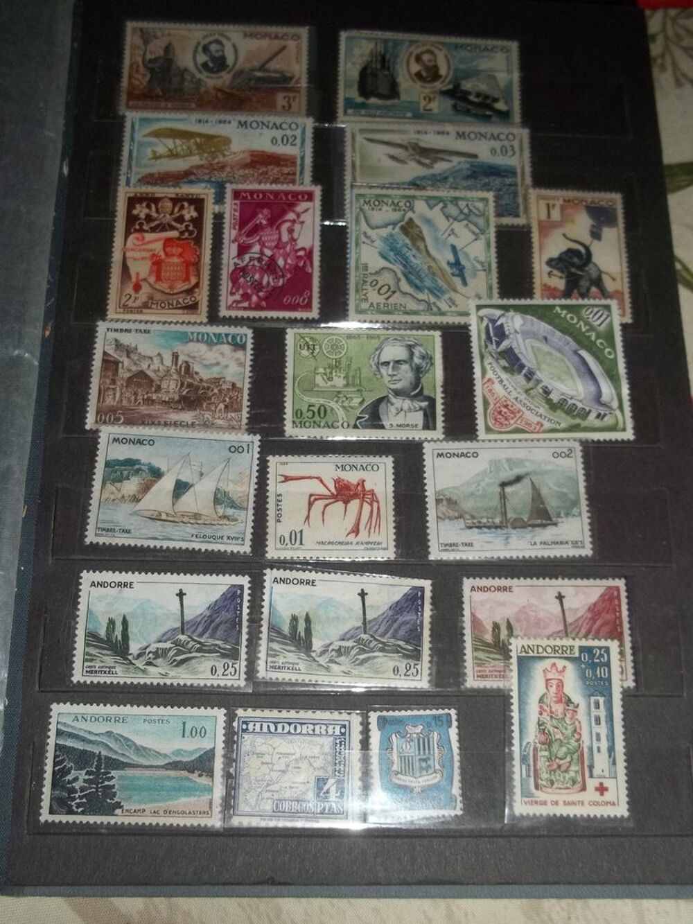 Collection de Timbres 