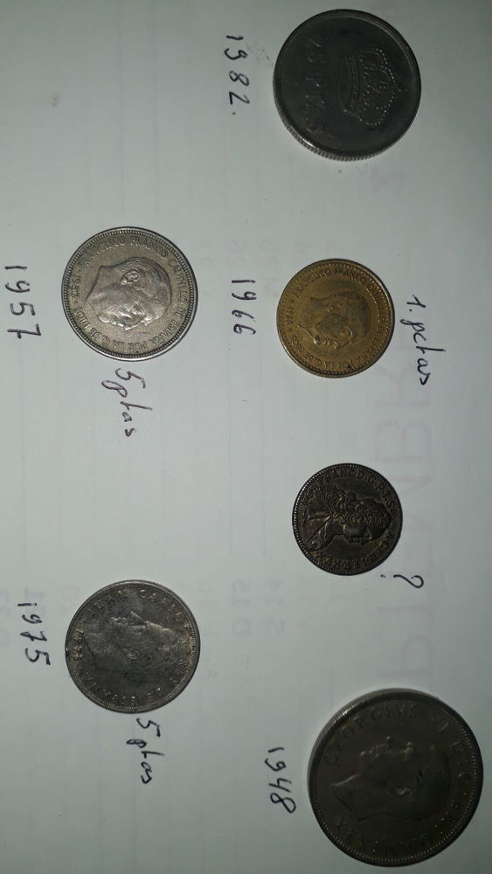 pi&eacute;ces de monnaie 