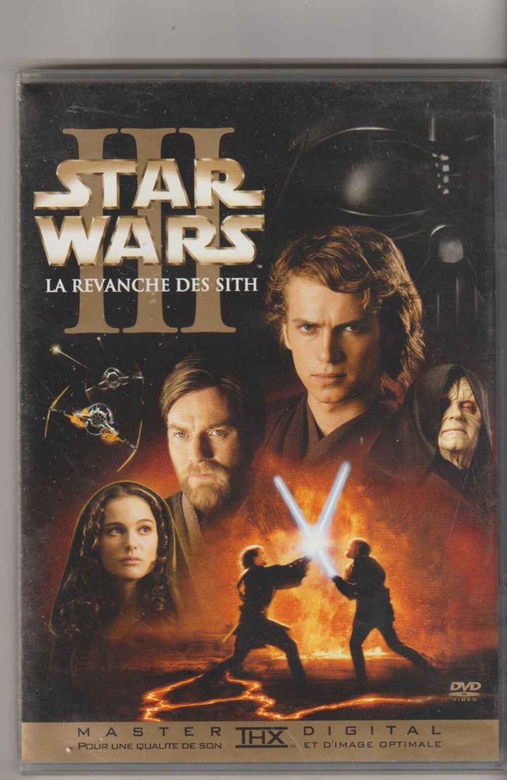 STAR WARS 3 DVD et blu-ray