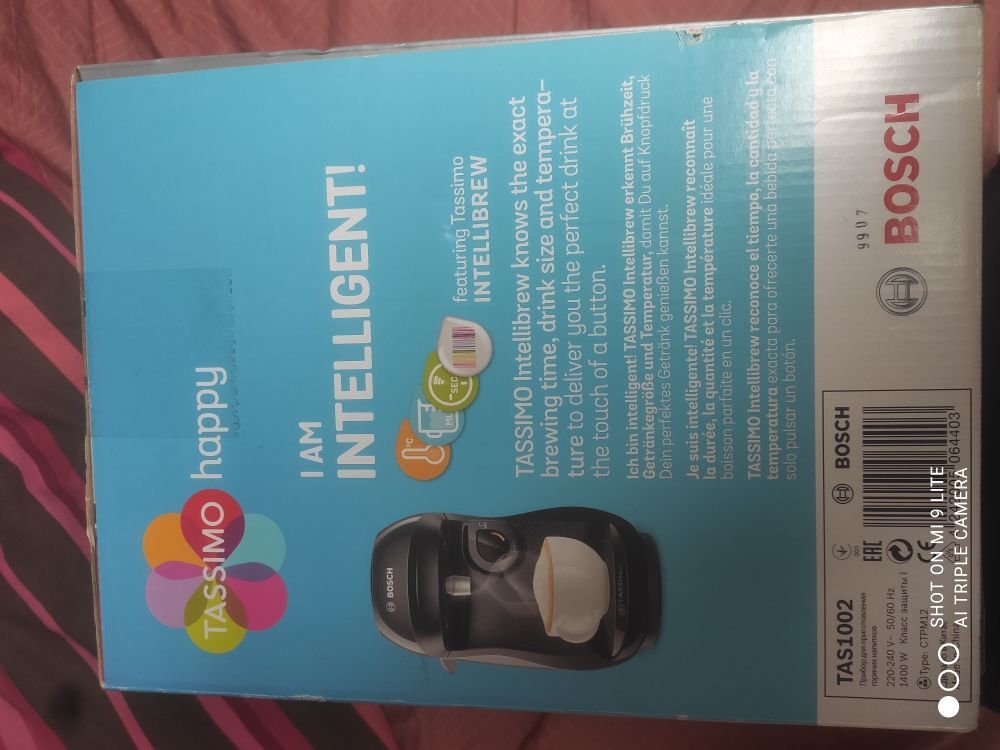 cafeti&egrave;re Tassimo Bosch Electroménager