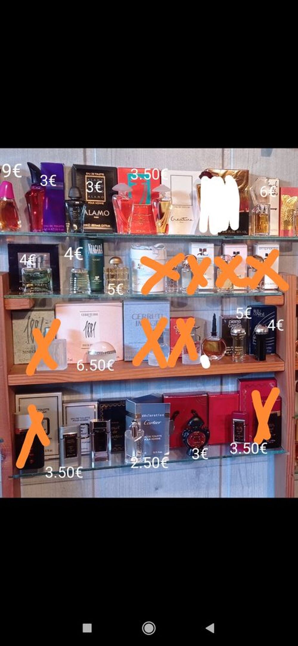 Miniatures de parfum 