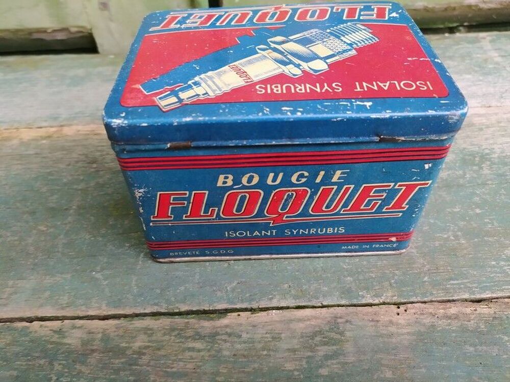 Boite Publicitaire Bougie Floquet Collection Automobile 