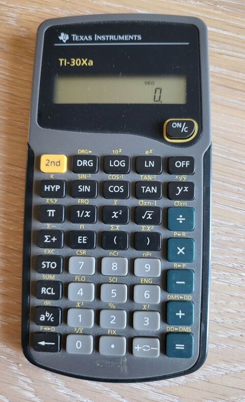 CALCULATRICE TEXAS INSTRUMENTS TI-30Xa 5 Fl�vy (57)