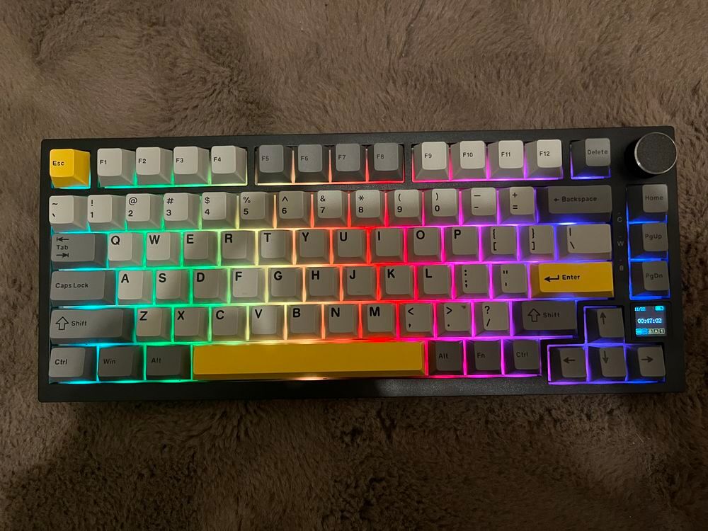 Ajazz AK820 Pro - Gris/Jaune - Neuf Matériel informatique