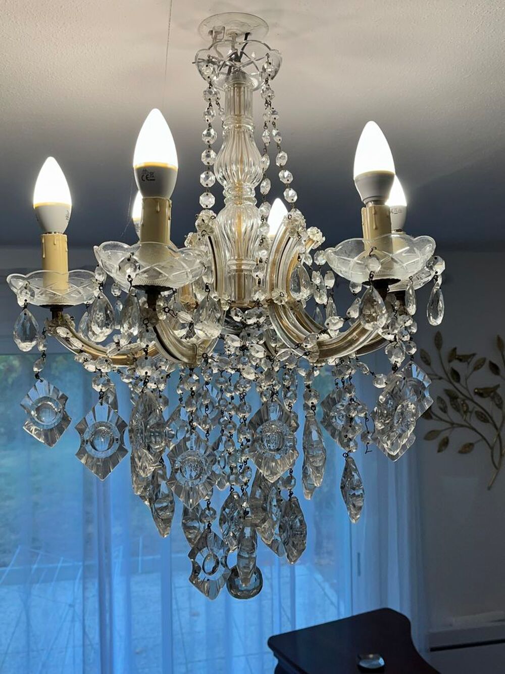 LUSTRE CRISTAL Décoration
