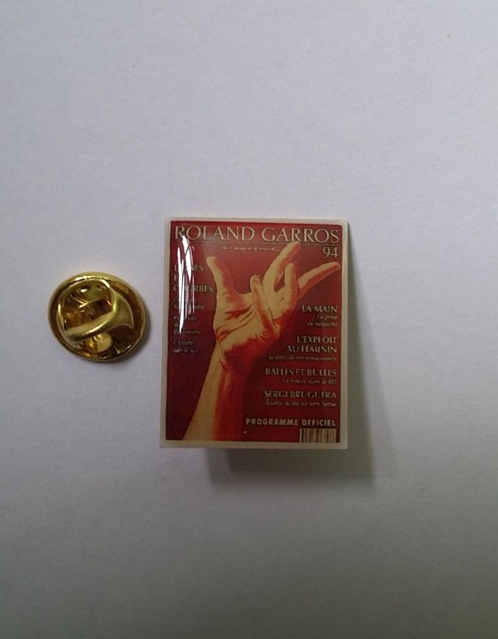 Pin's Roland Garros de 1994 . Neuf 