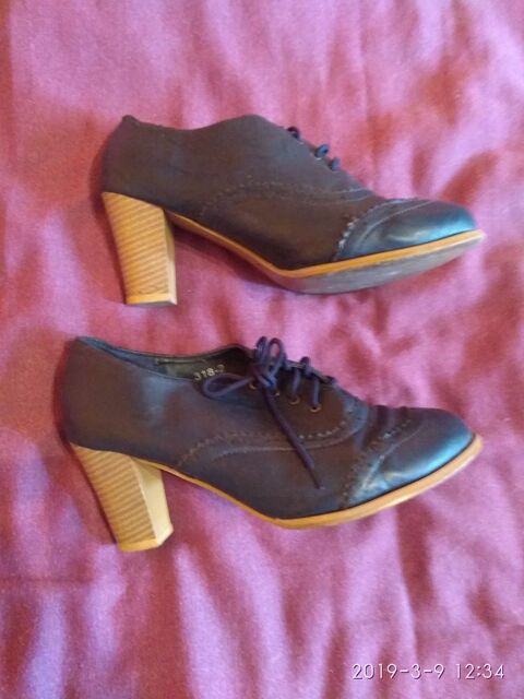 Chaussures type mocassins  talon 8 Ivry-sur-Seine (94)