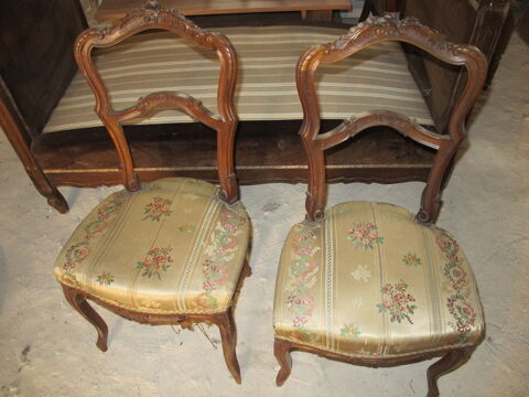 Paire de chaises anciennes 50 Parent (63)