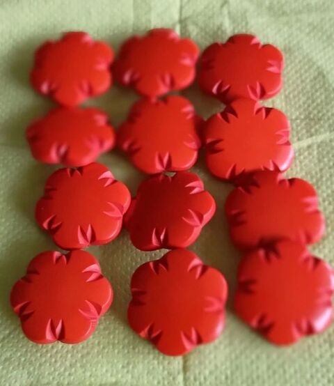 12 Boutons  Fleurs Solaires  . Orange Vitamin� . N�29 12 Thonon-les-Bains (74)