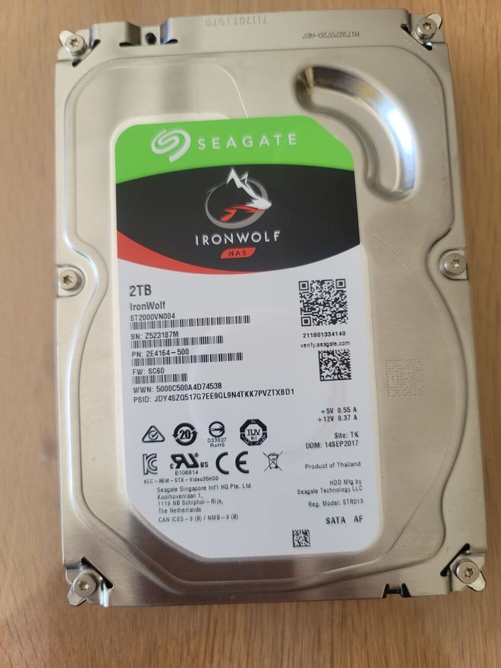 Disque dur Matériel informatique