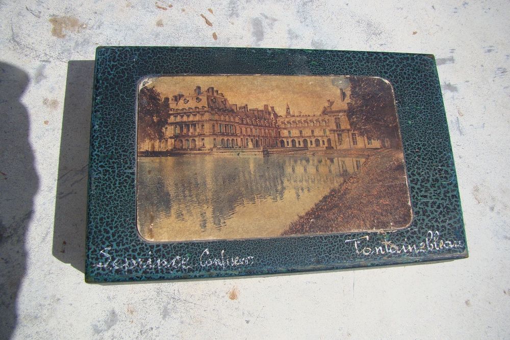 Ancienne bo&icirc;te Leprince Confiseur Fontainebleau 1920 - 1930 