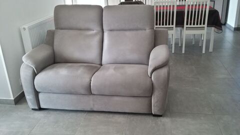 2 canap�s deux places alcantara gris : 2500 euros l'ensemble 2500 Sourcieux-les-Mines (69)