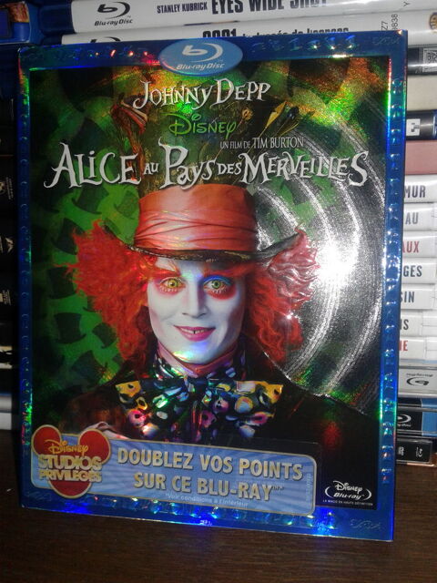 BLU RAY Alice au pays des merveilles ? Tim Burton 5 Paris 15 (75)