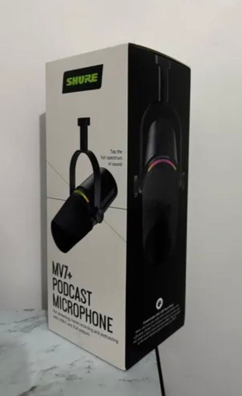 Micro shure mv7+ , neuf jamais utilis&eacute; Matériel informatique