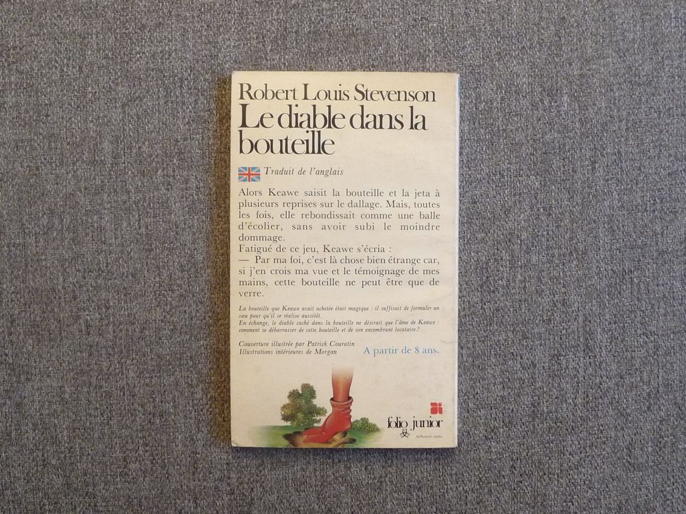 Le Diable dans la Bouteille-Robert Louis Stevenson-Gallimard Livres et BD