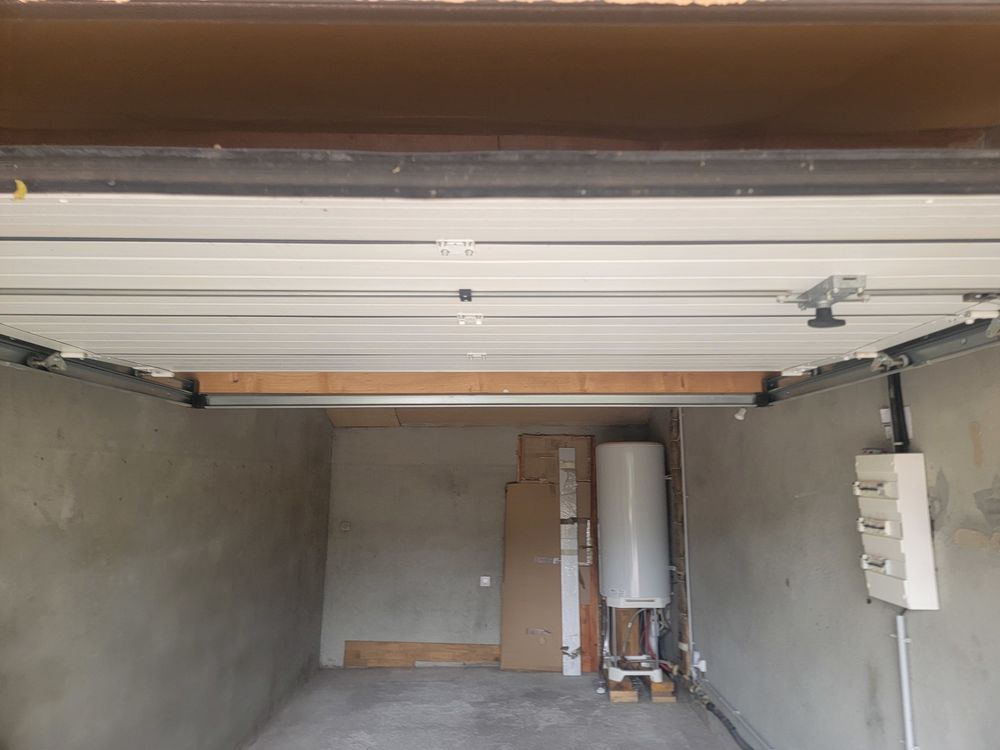 Porte de garage sectionnelle Bricolage