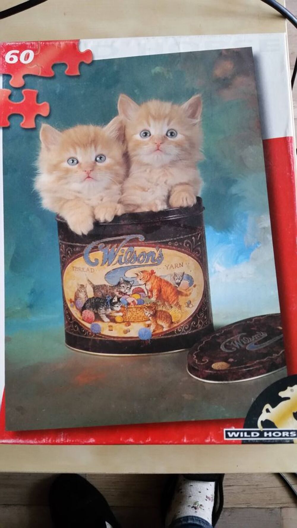 Puzzle "Chat" de 60 pi&egrave;ces Jeux / jouets