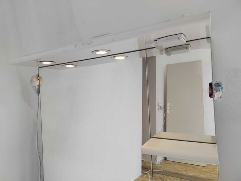 Miroir salle de bain Tolde 80 blanc 40 Saint-Palais-sur-Mer (17)