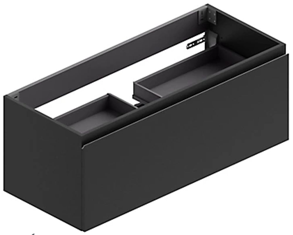 Meuble Sous Vasque - PURA noir 120 cm - Neuf et Emball&eacute; Meubles
