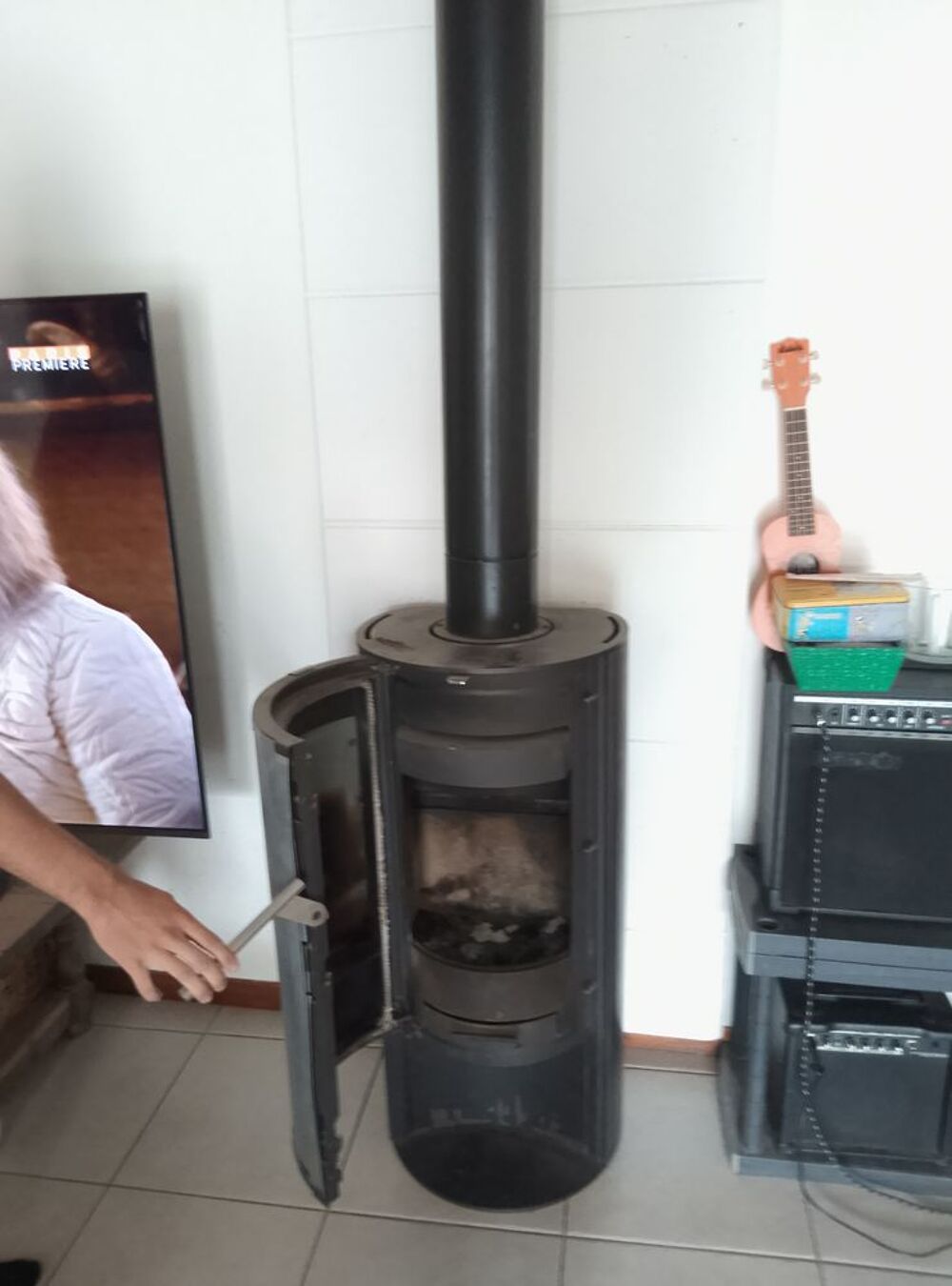 POELE &agrave; BOIS en FONTE MORSO S 10-40 Meubles