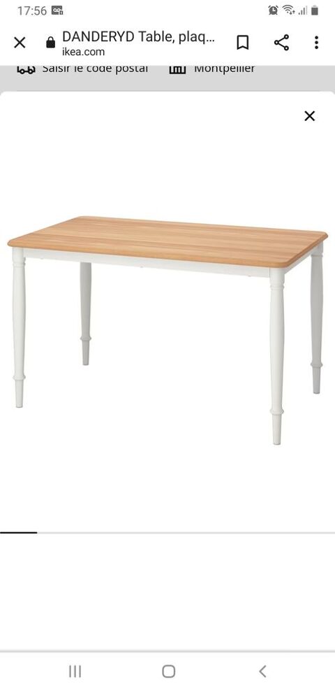 table Ikea DANDERYD en trs bon tat 0 Montpellier (34)