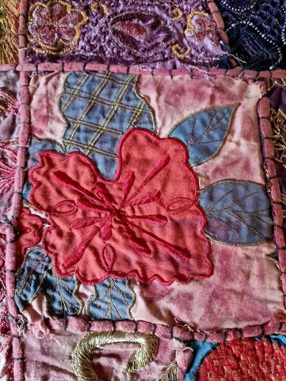Dessus de lit Patchwork neuf Décoration