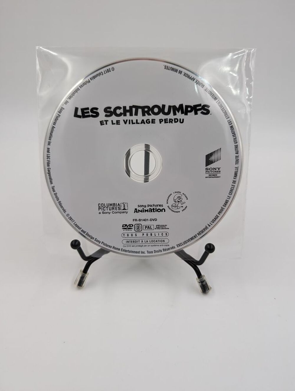 Film DVD Les Schtroumpfs et le Village Perdu sans boite Photos/Video/TV