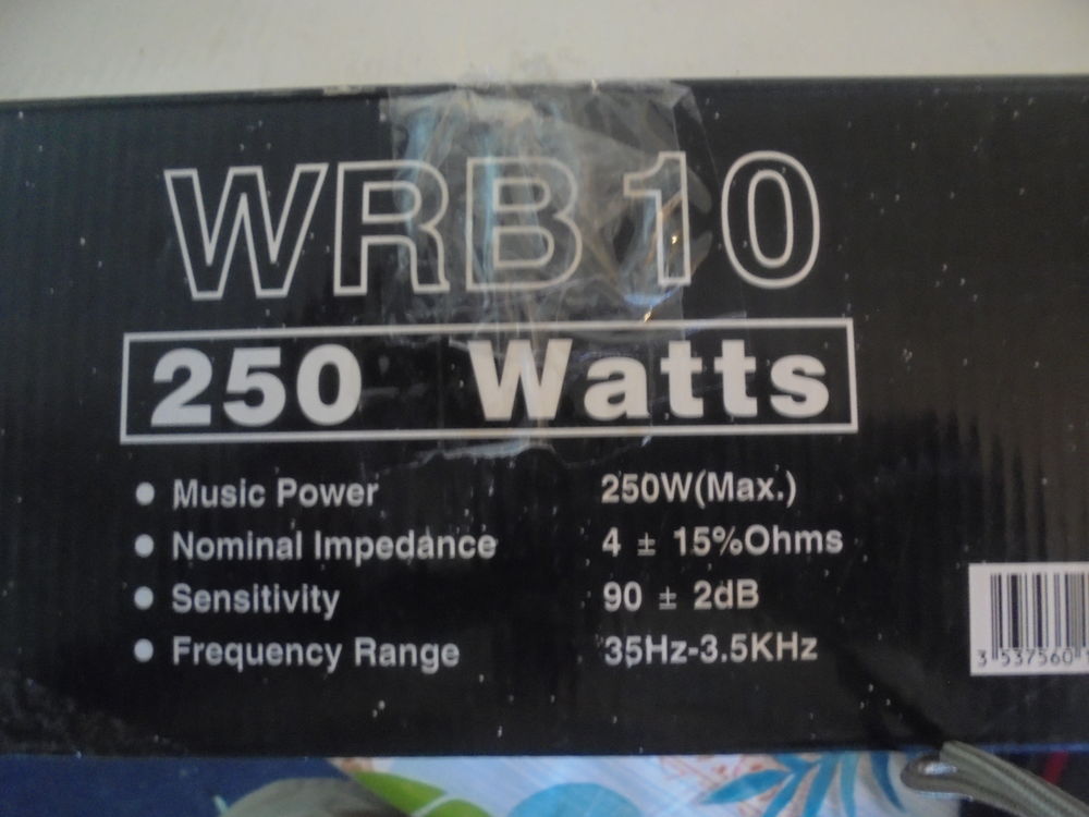 un haut parleur de bass , Audio et hifi