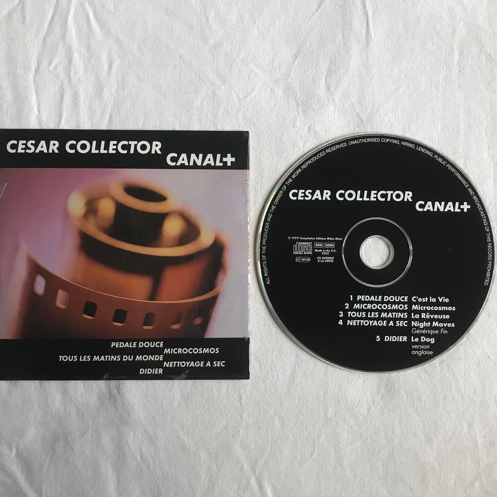 CD Ce?sar Collector Canal+ Musiques De Films CD et vinyles