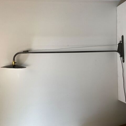 ANCIENNE LAMPE POTENCE SWING INDUSTRIELLE 750 Montreuil (93)